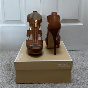 Michael Kors Zip Up Platform Heel